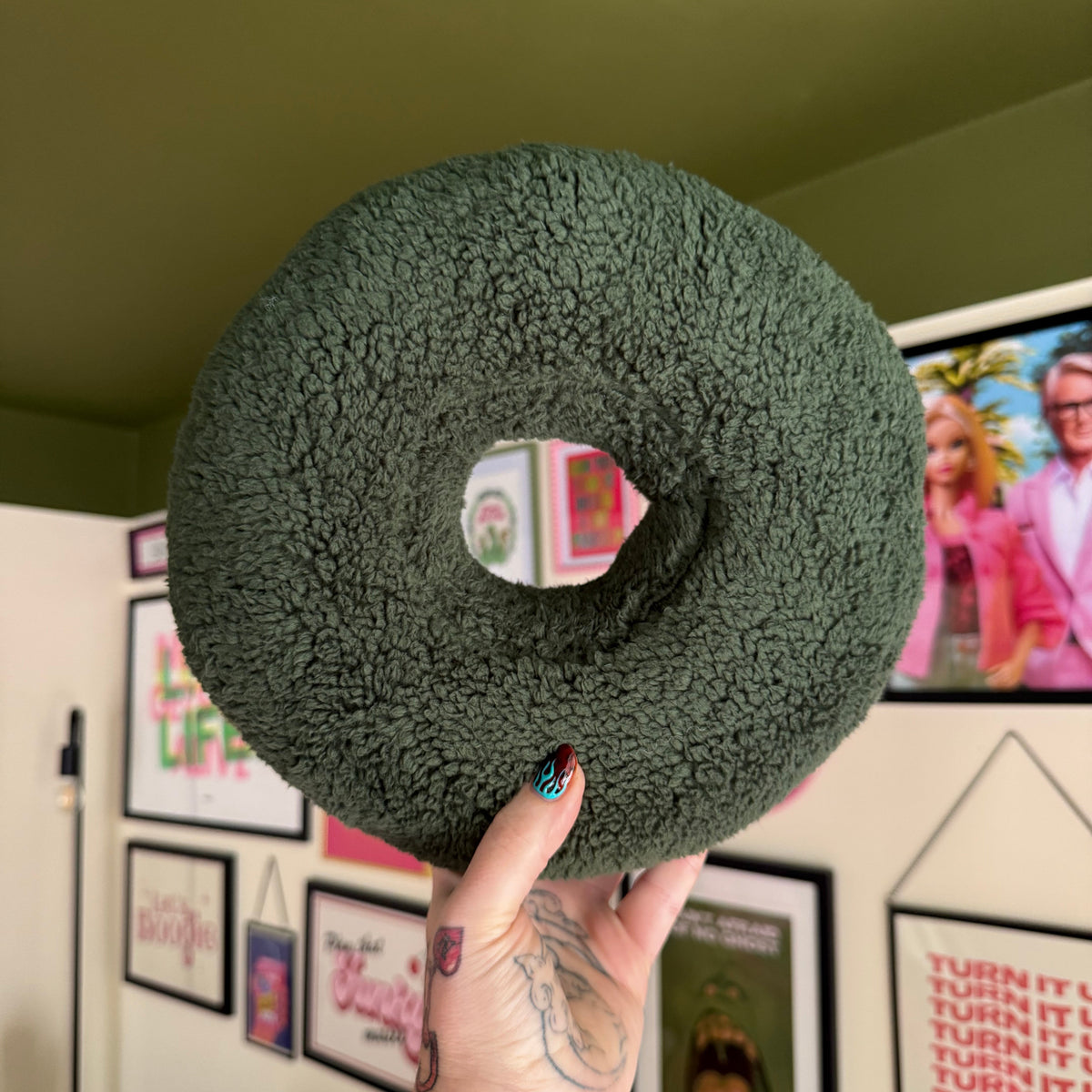 Forest Green Cushion