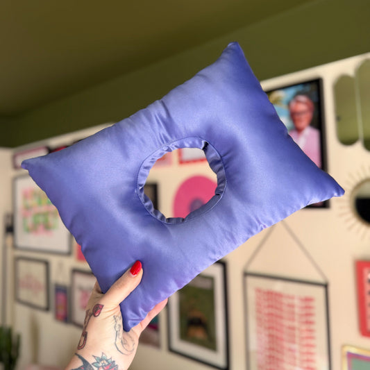 Iris Satin Cushion