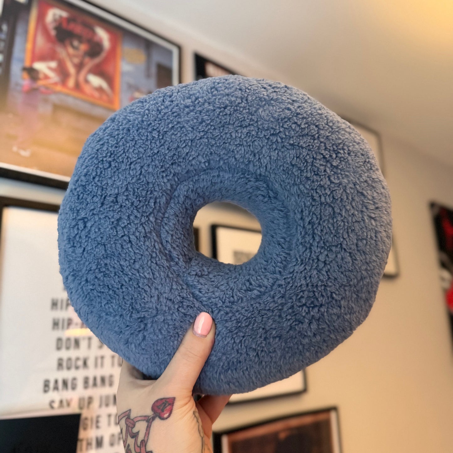 Powder Blue Cushion - LIMITED COLOUR WAY